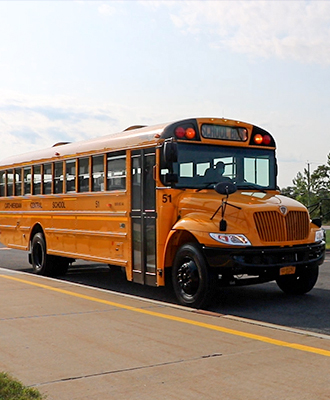  Photo of a Cato-Meridian Central School District bus